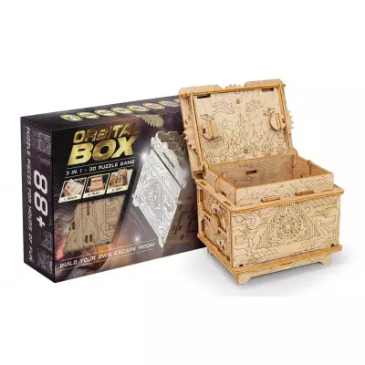 Orbital Box 3D Holzpuzzle 